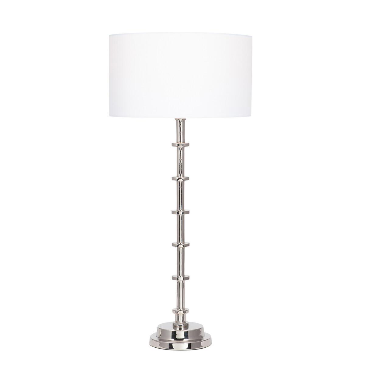 Classic Silver Stick table Lamp Base – image 2