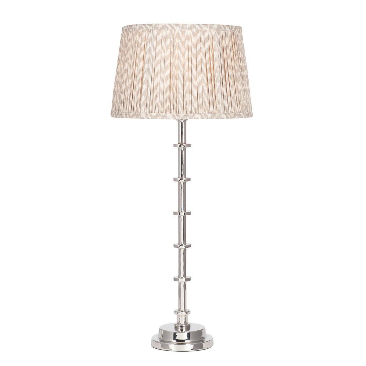 Classic Silver Stick table Lamp Base – image 3