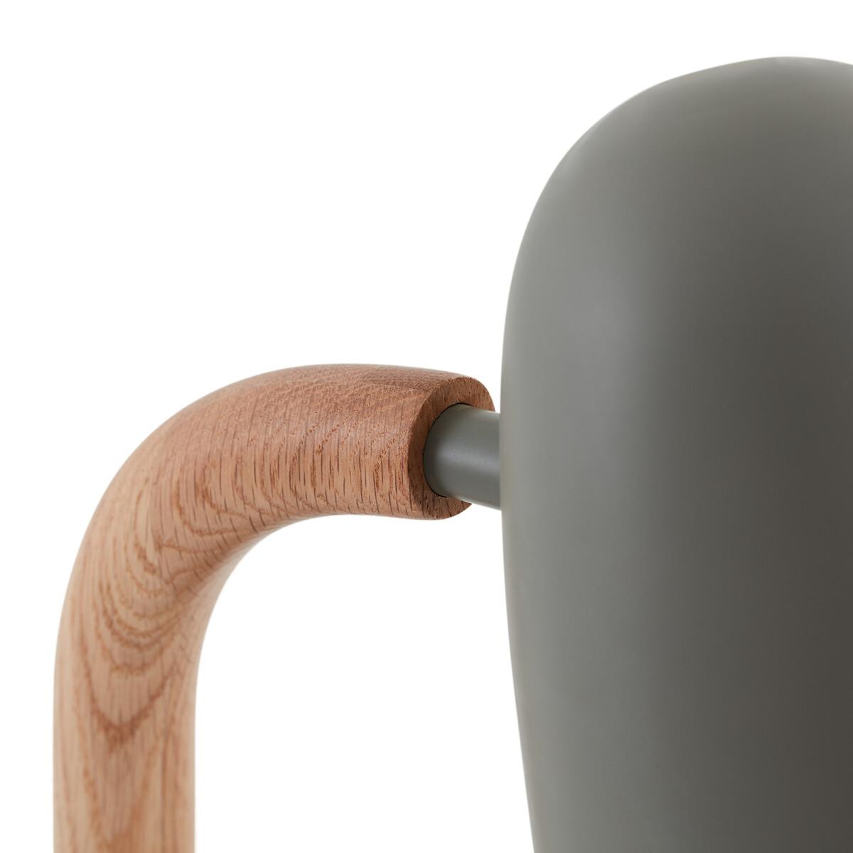 Léona Oak & Metal Table Lamp – image 3