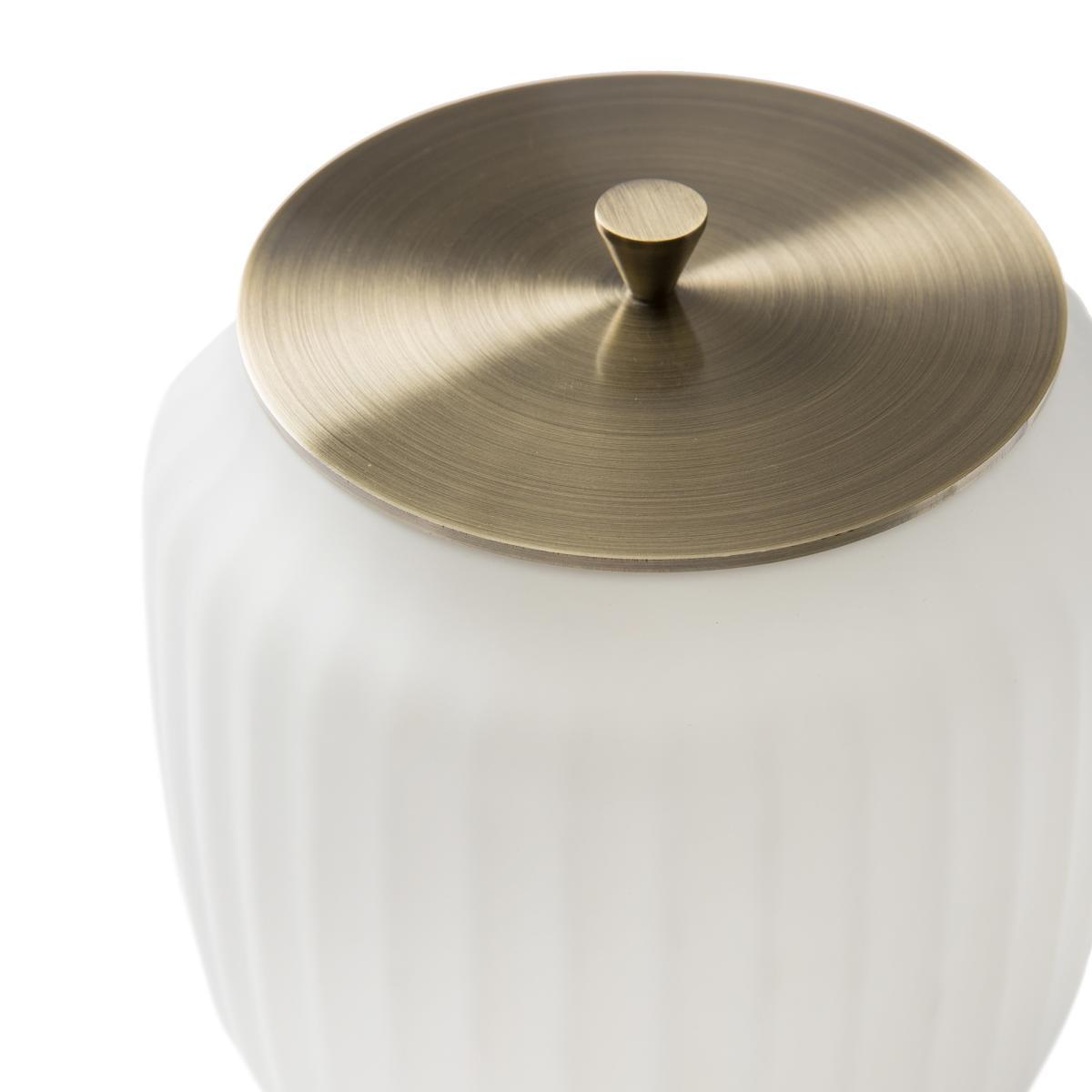 Canelé Small Table Lamp in Opaline – image 3
