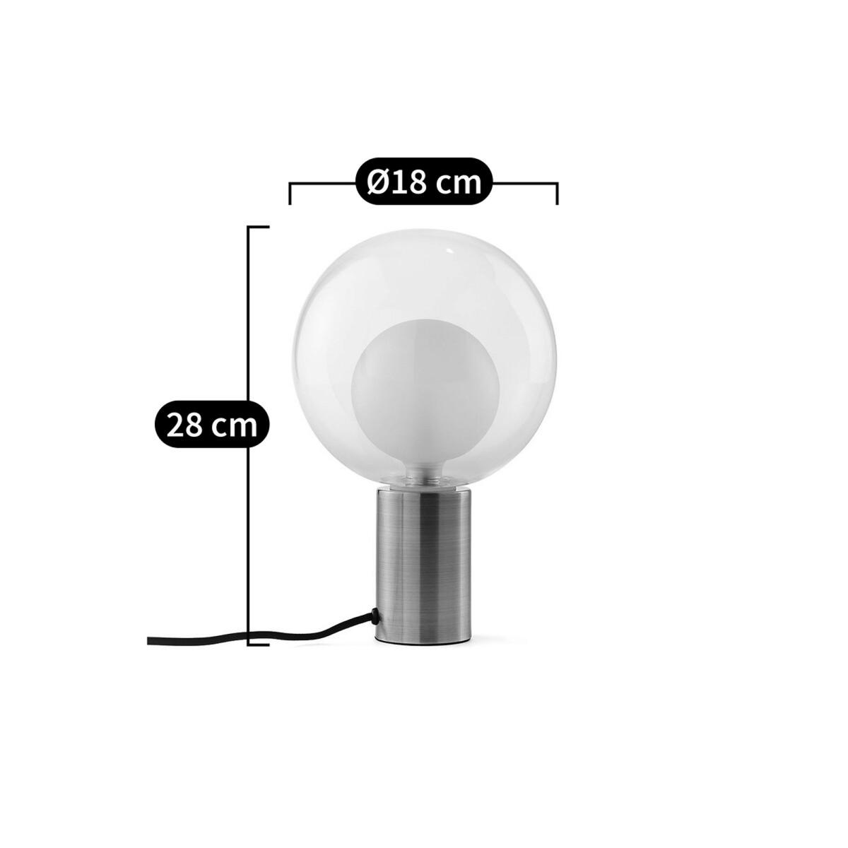 Arvin Brass & Glass Table Lamp – image 7