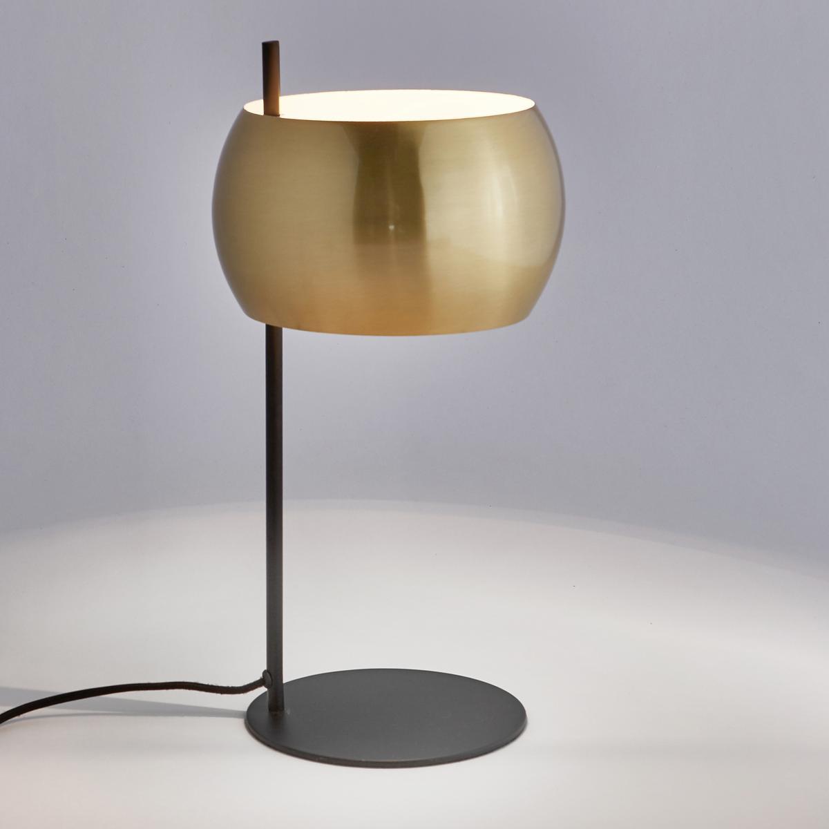 Elori Black Metal & Brass Table Lamp – image 2