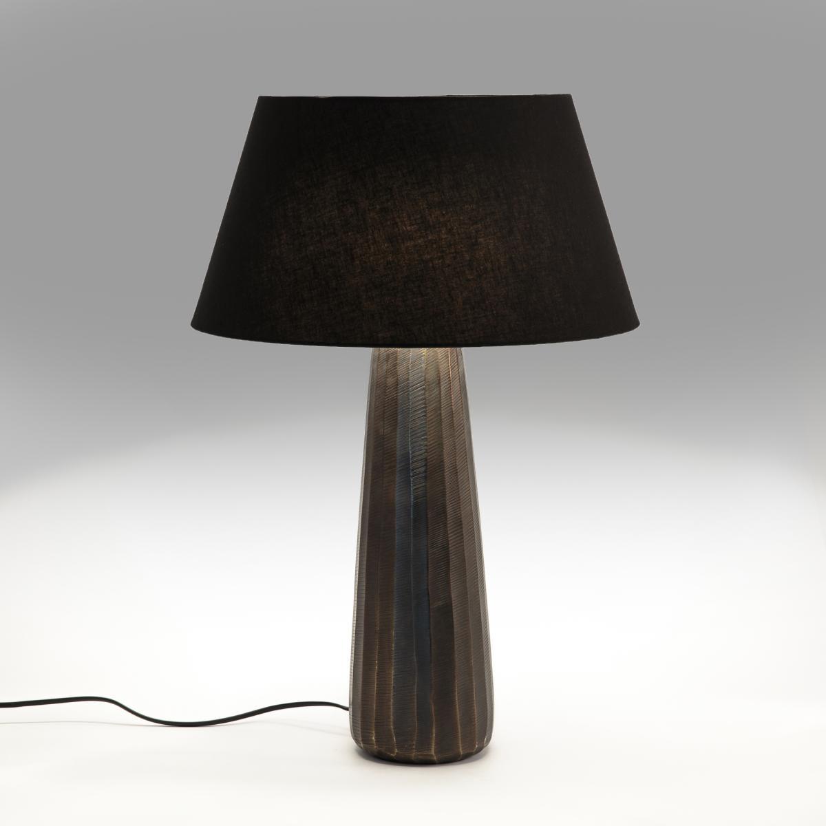 Lotka Engraved Metal Table Lamp – image 2