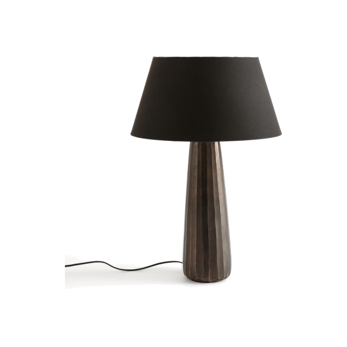 Lotka Engraved Metal Table Lamp – image 1