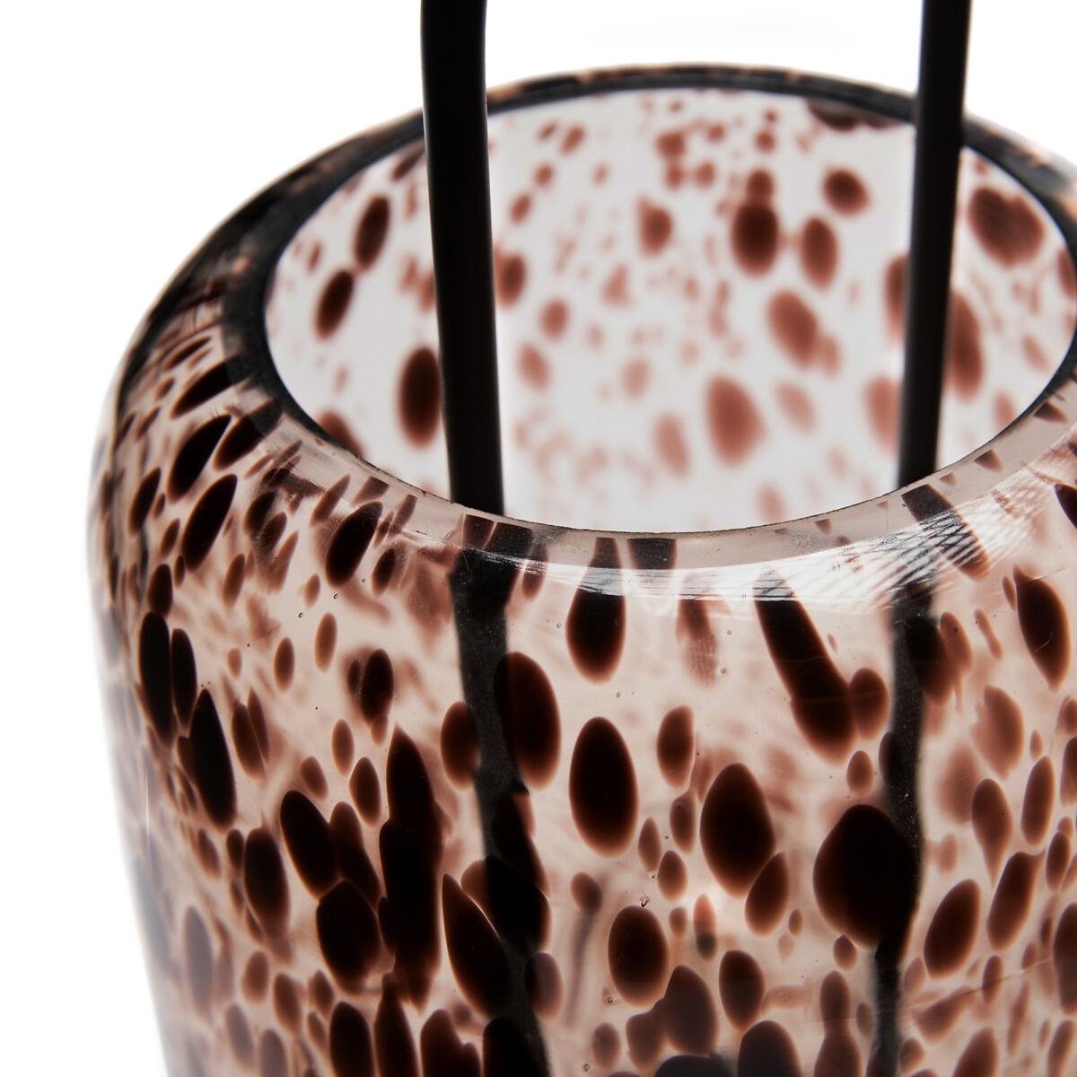 Toleco Metal & Amber Glass Table Lamp – image 3