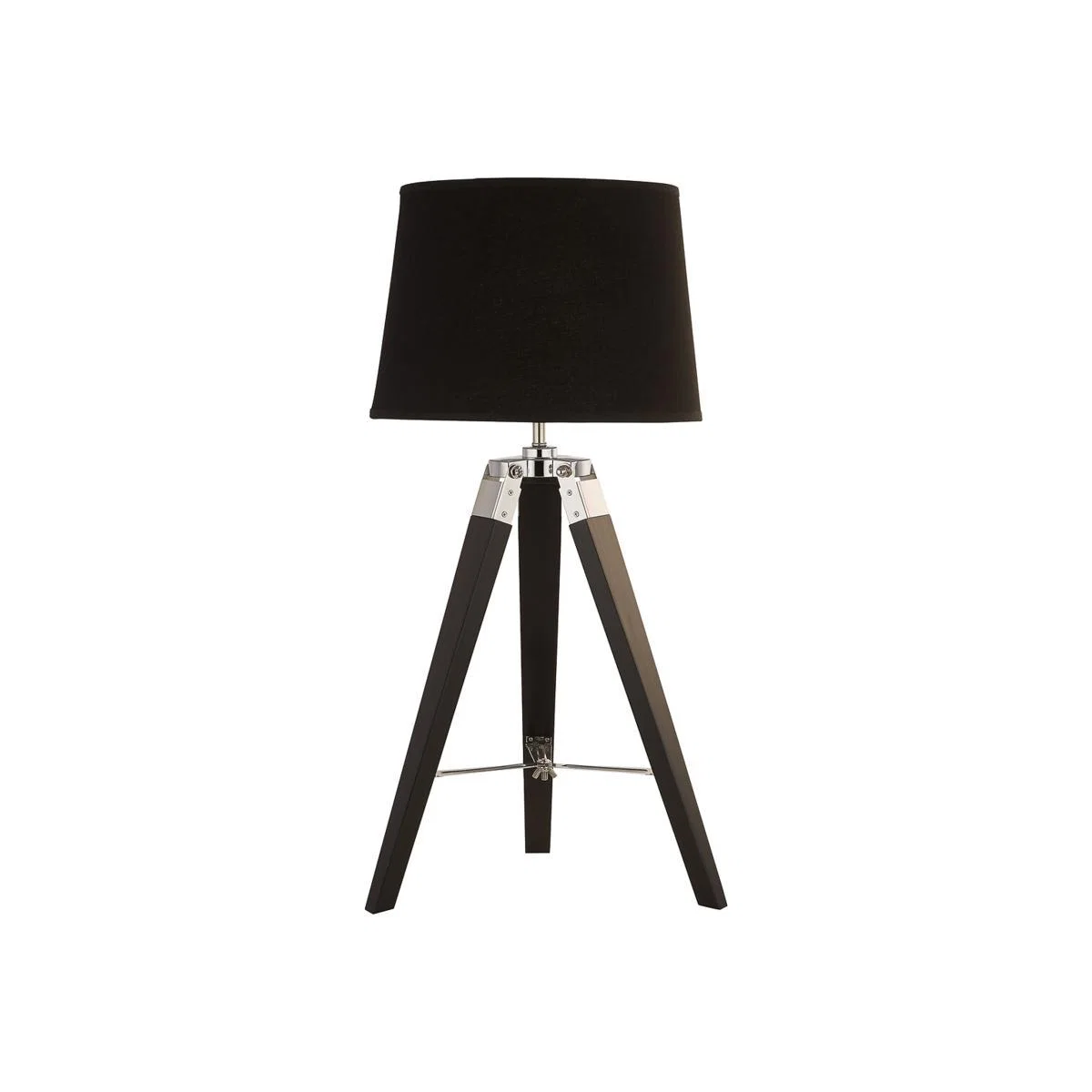 Wooden Tripod Table Lamp – image 1