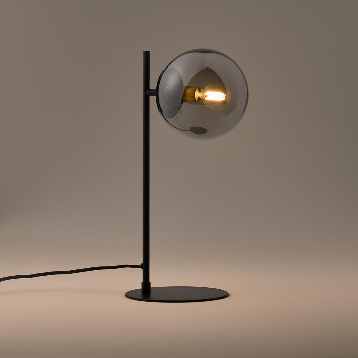 Atea Metal and Smoked Glass Table Lamp – image 2