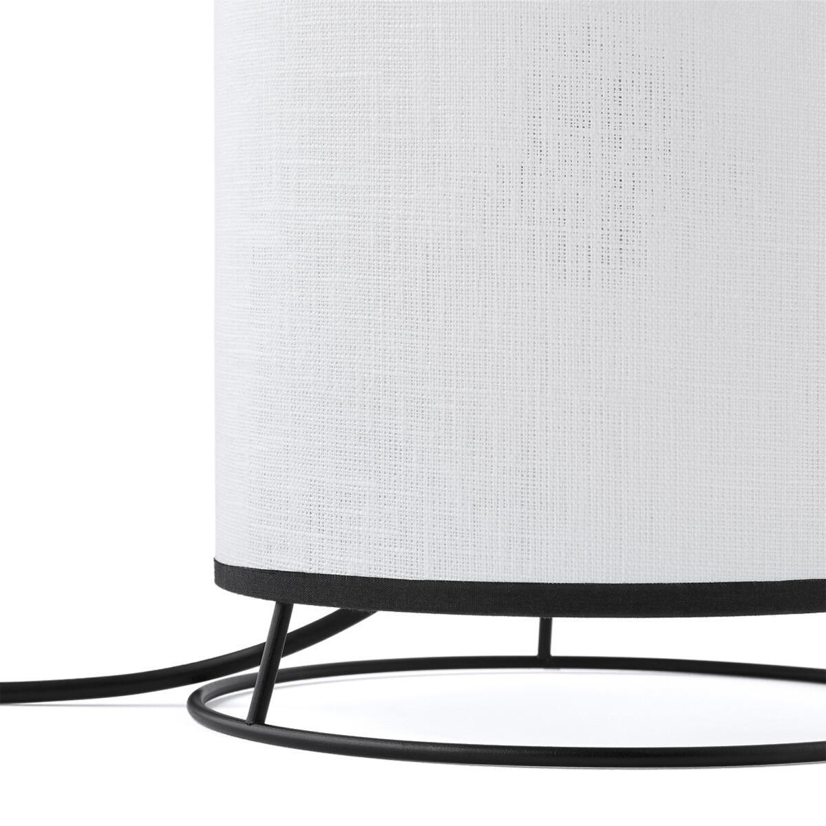 Thade Linen & Metal Table Lamp – image 3