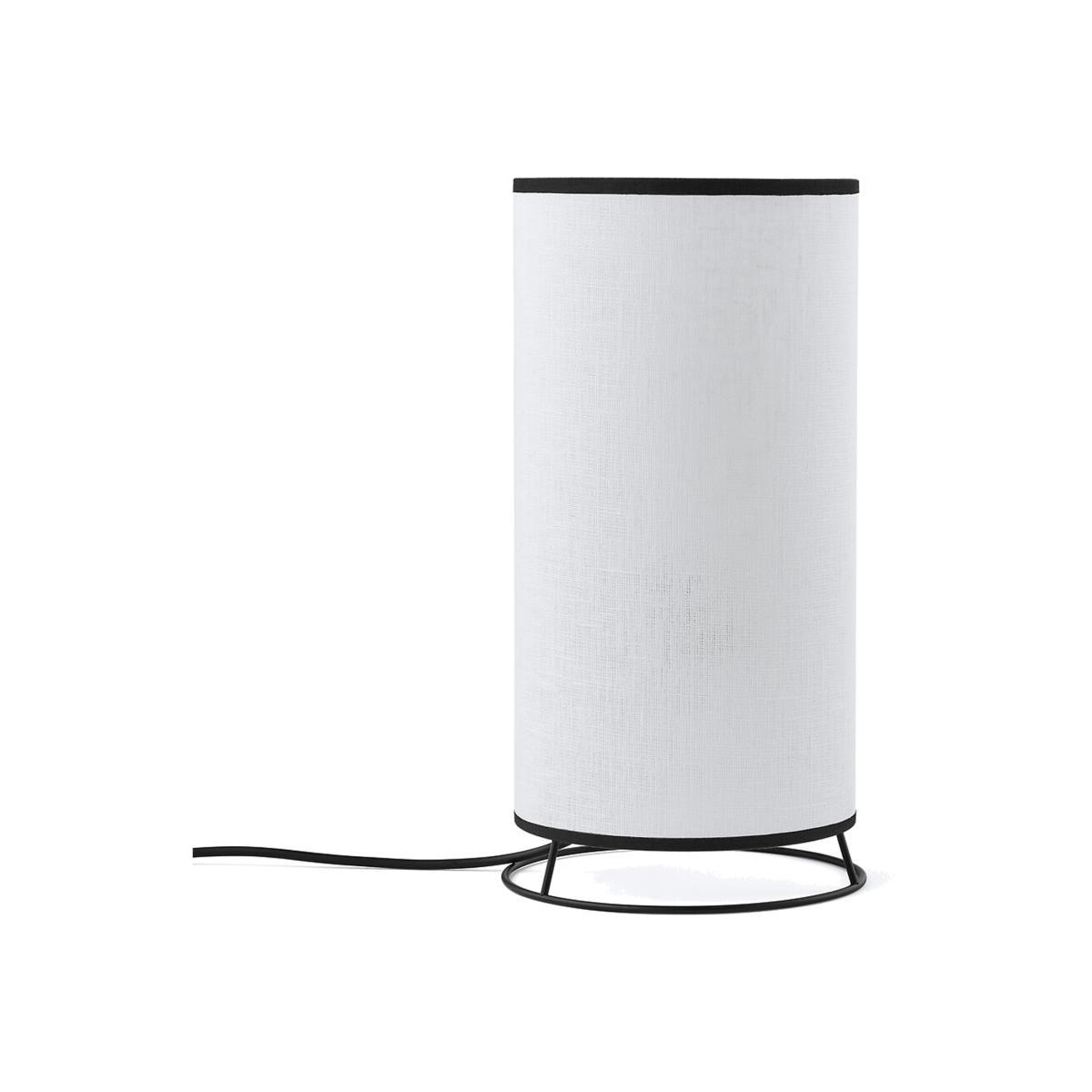 Thade Linen & Metal Table Lamp – image 1
