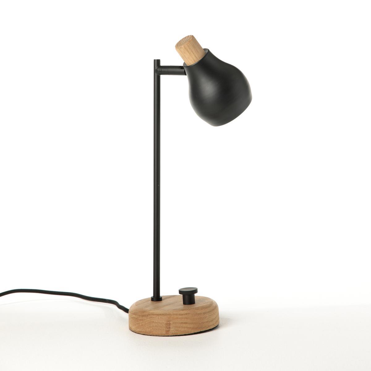 Hikaeme Table Lamp in Metal/Oak – image 3