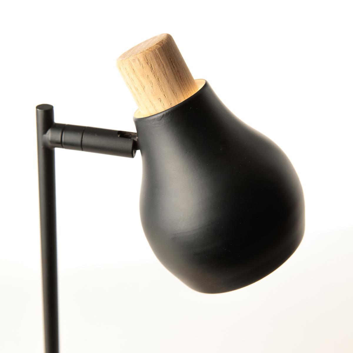 Hikaeme Table Lamp in Metal/Oak – image 5