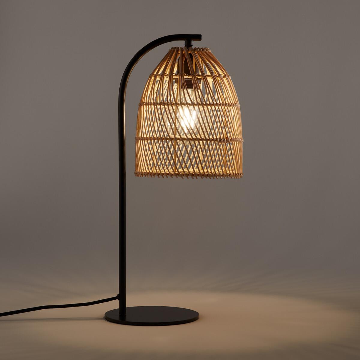 Dankia Metal and Rattan Table Lamp – image 2
