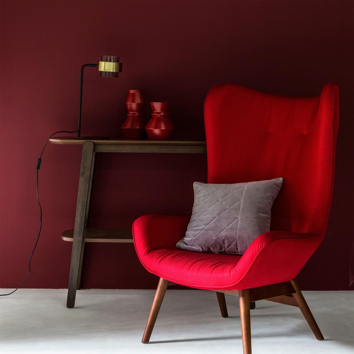 Botello Glass and Metal Table Lamp – image 6
