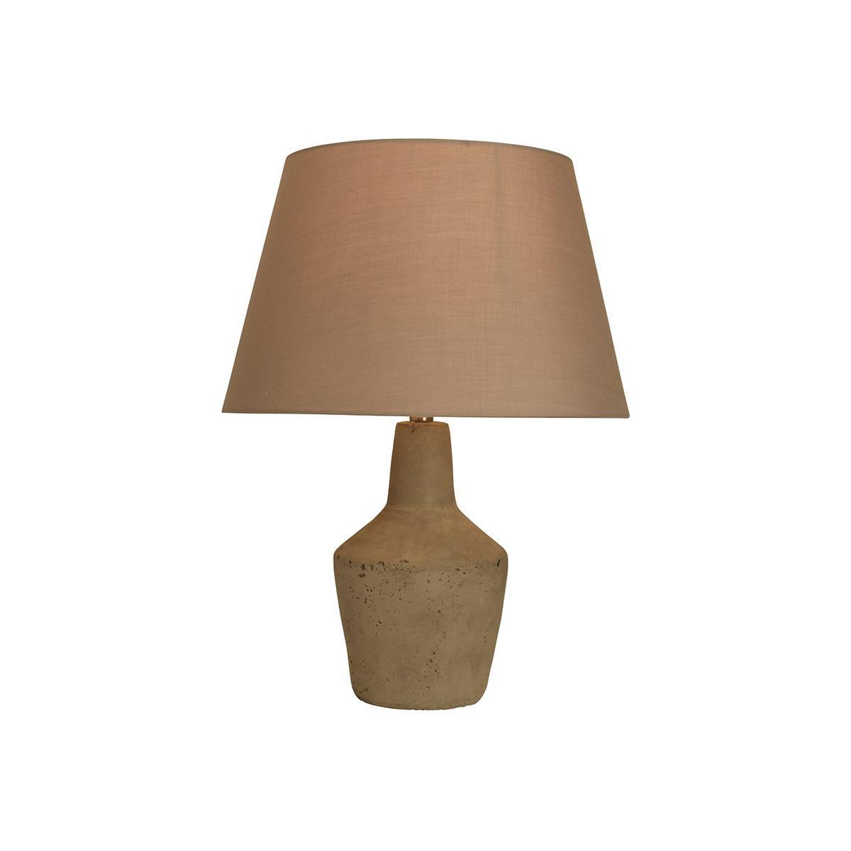 Smooth Industrial Table Lamp