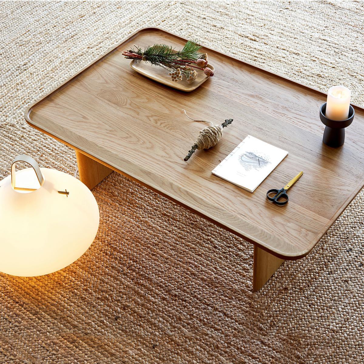 Zelma Table Lamp in Glass & Bamboo – image 6