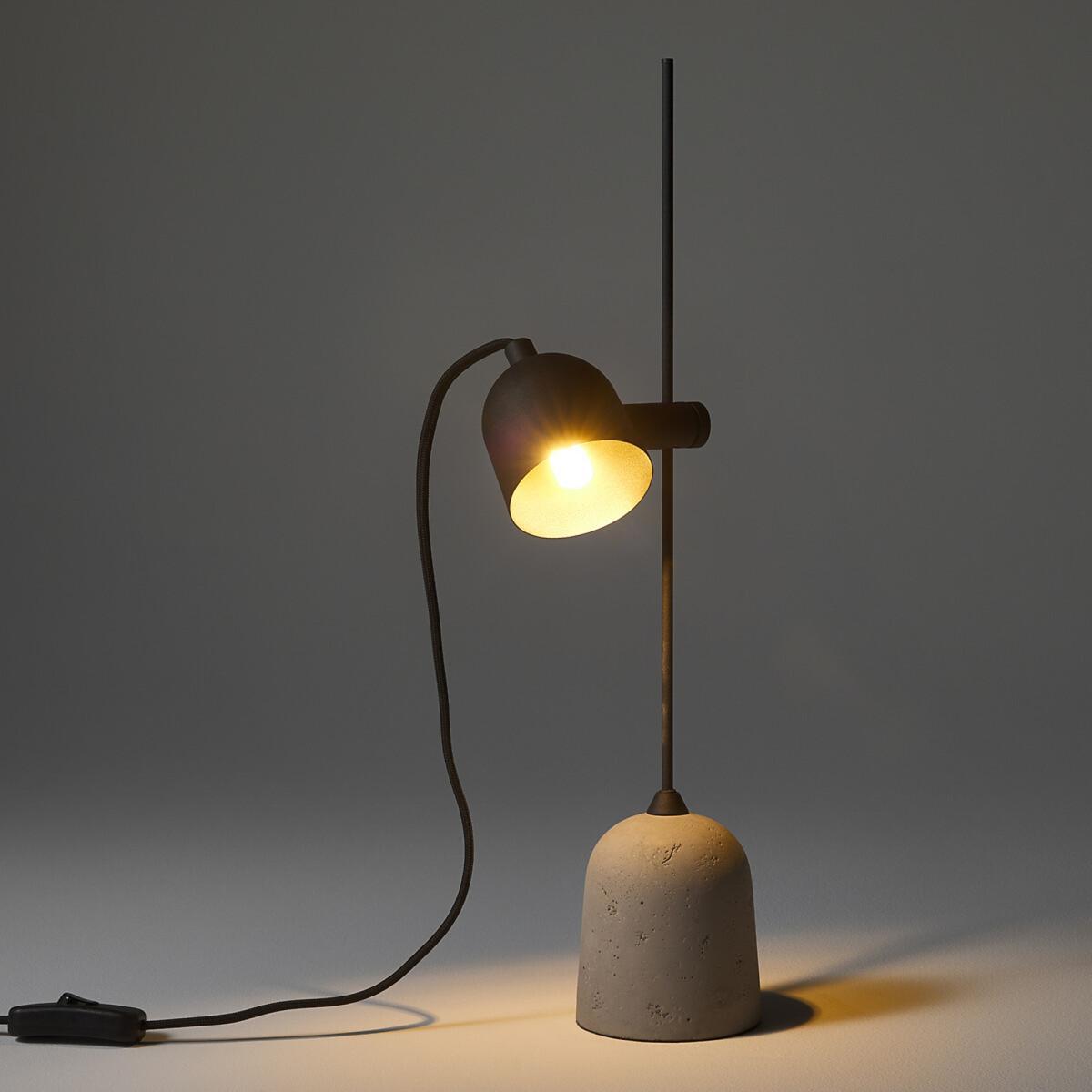 Porto Metal & Cement Table Lamp – image 2