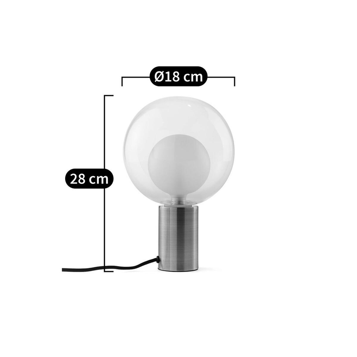 Arvin Table Lamp in Brass & Glass – image 6