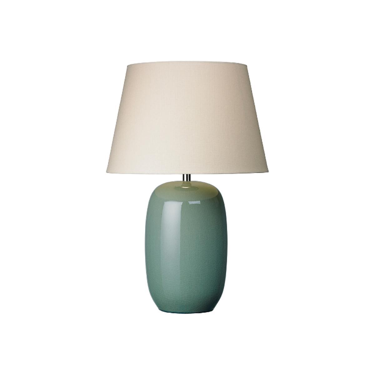 Pistachio Crackle Glaze Ceramic Table Lamp