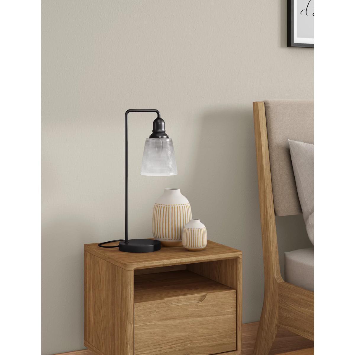 M&S Lexington Table Lamp - Black, Black – image 3