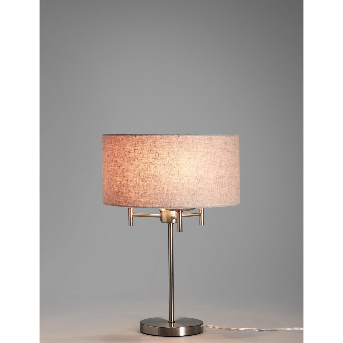 M&S Fleur Table Lamp - Antique Brass, Antique Brass,Grey Mix – image 5