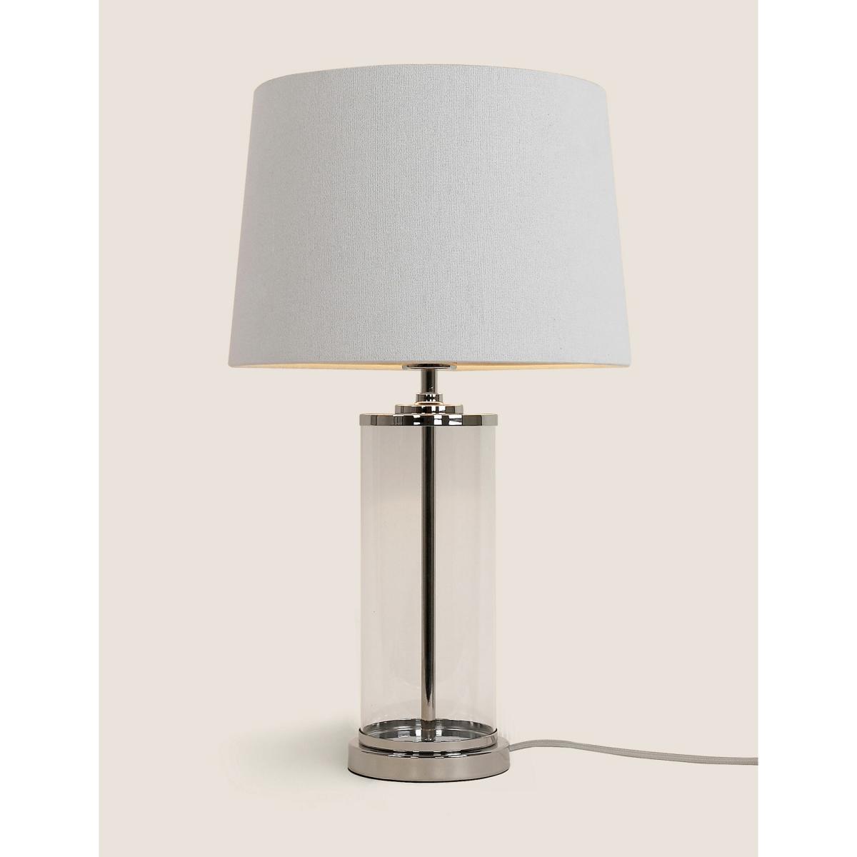 M&S Elizabeth Table Lamp - Silver, Silver – image 2
