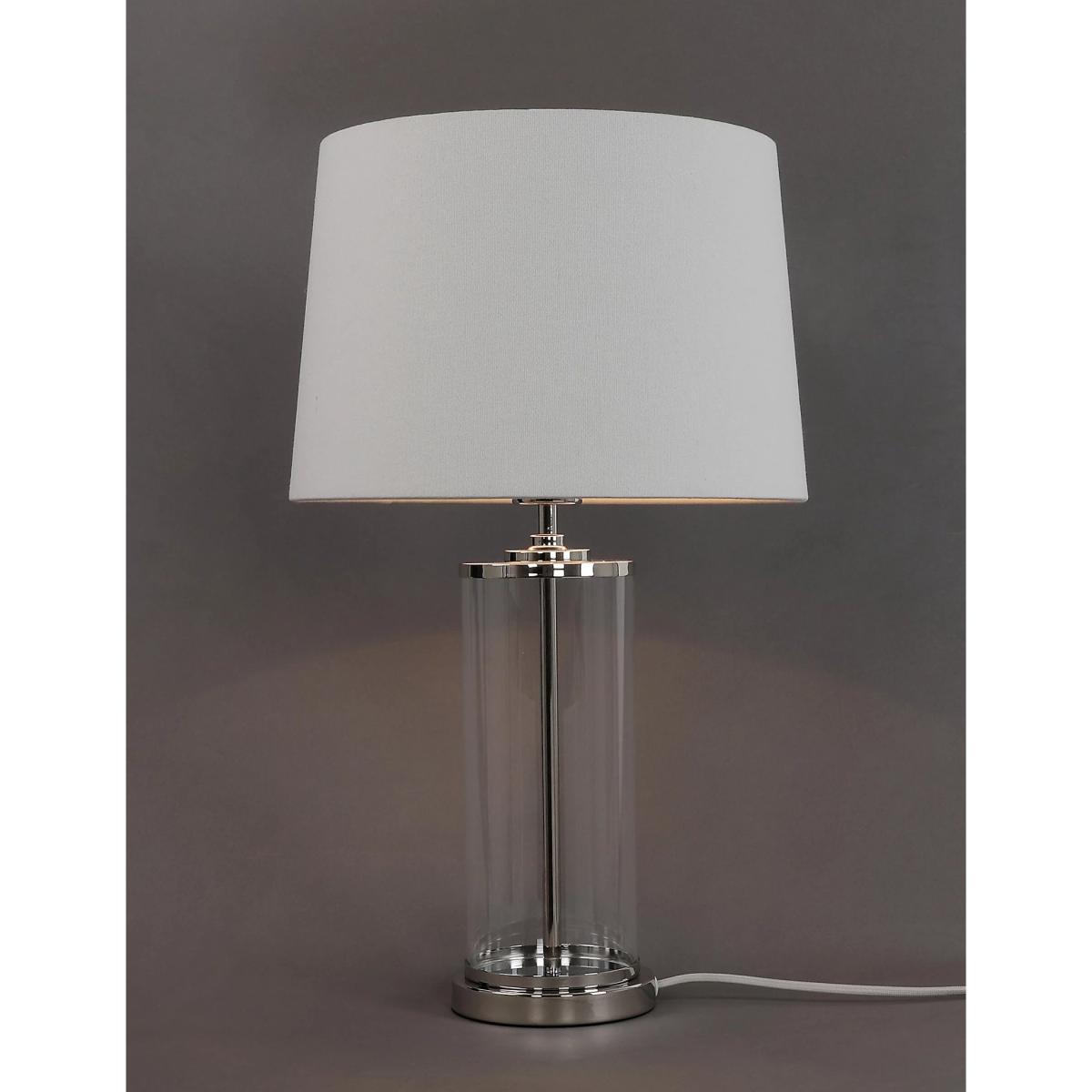 M&S Elizabeth Table Lamp - Silver, Silver – image 3