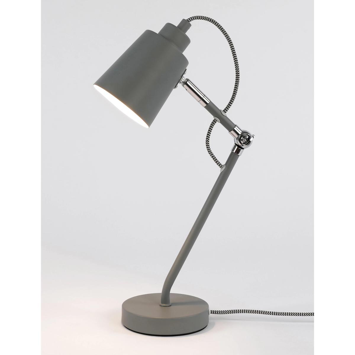 M&S Adjustable Angle Desk Lamp - Grey, Grey – image 2