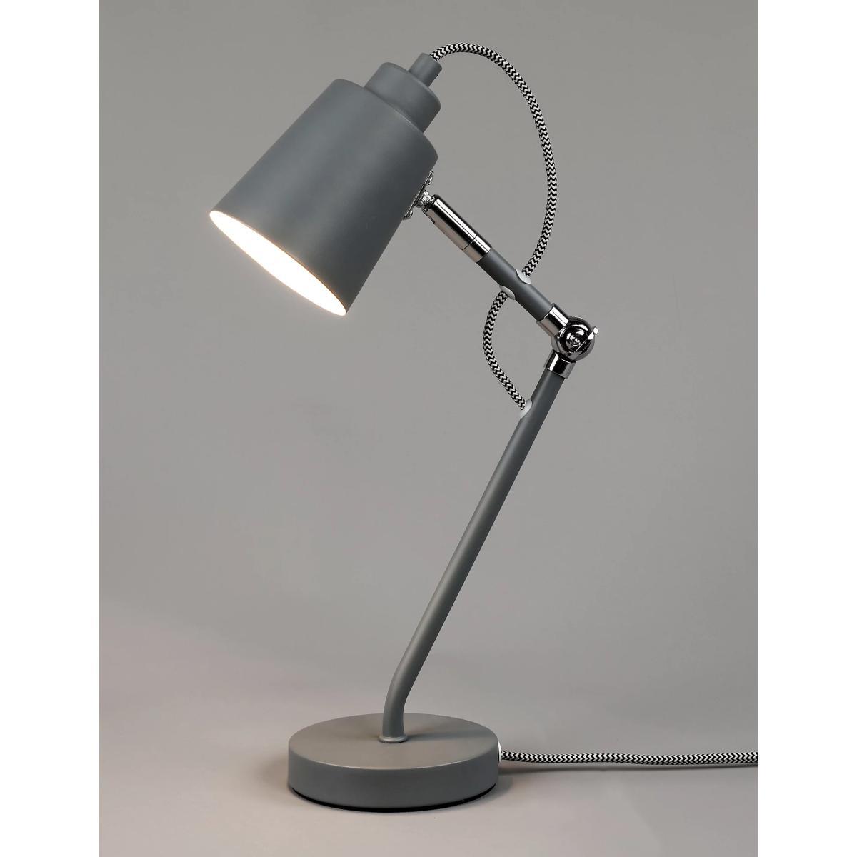 M&S Adjustable Angle Desk Lamp - Grey, Grey – image 5