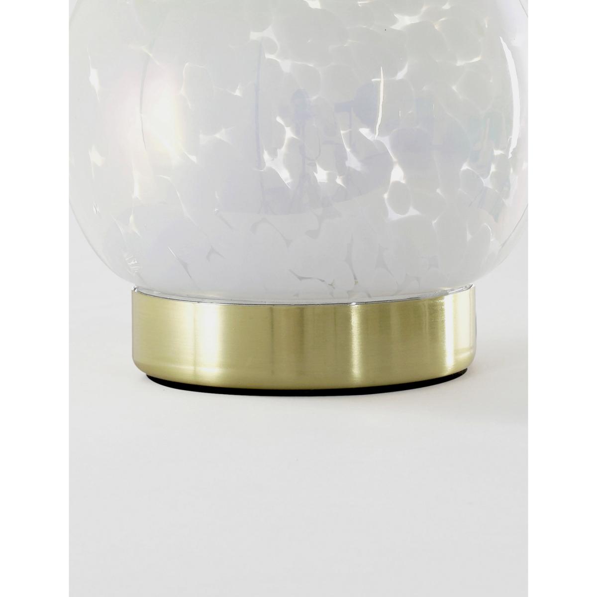 M&S Ava Battery Operated Table Lamp - Silver, Silver – image 7