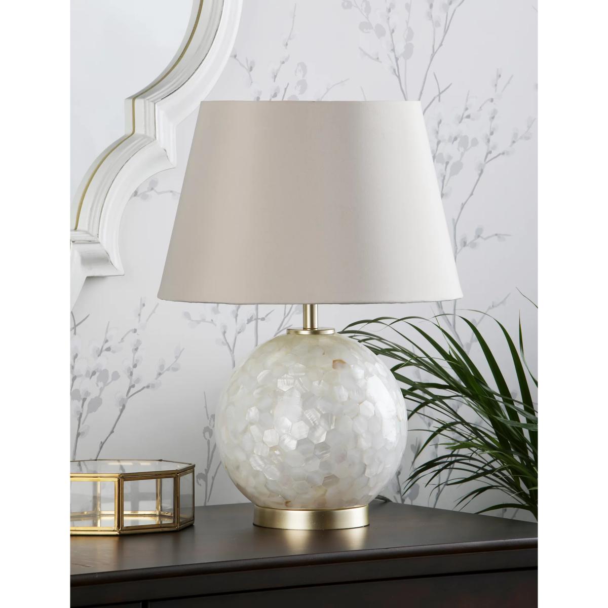 Laura Ashley Mathern Table Lamp - Champagne, Champagne – image 2