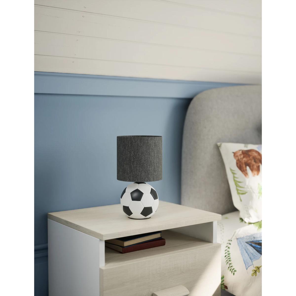 M&S Football Table Lamp - White, White – image 5