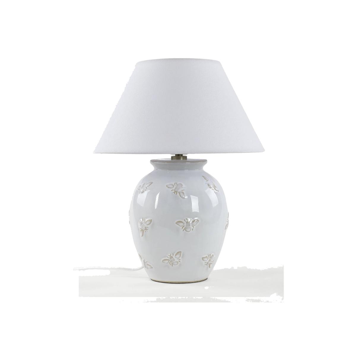 M&S Bonnie Bee Table Lamp - White, White – image 1
