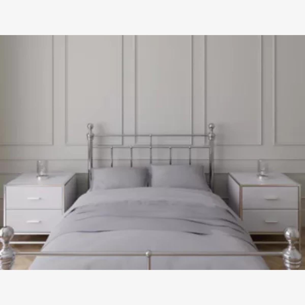 M&S Set of 2 Monroe Table Lamps - Silver, Silver,Polished Brass – image 1