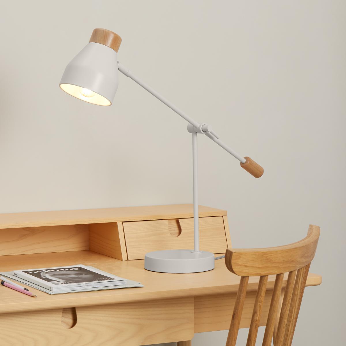 Albert Task Desk Lamp, Muted Grey – image 2