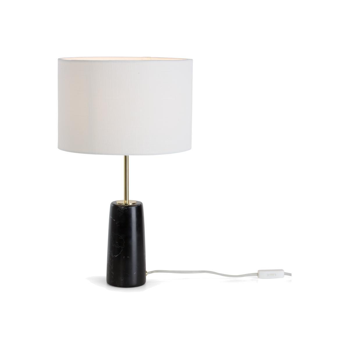 Rita Table Lamp, Brass and Marble – image 1