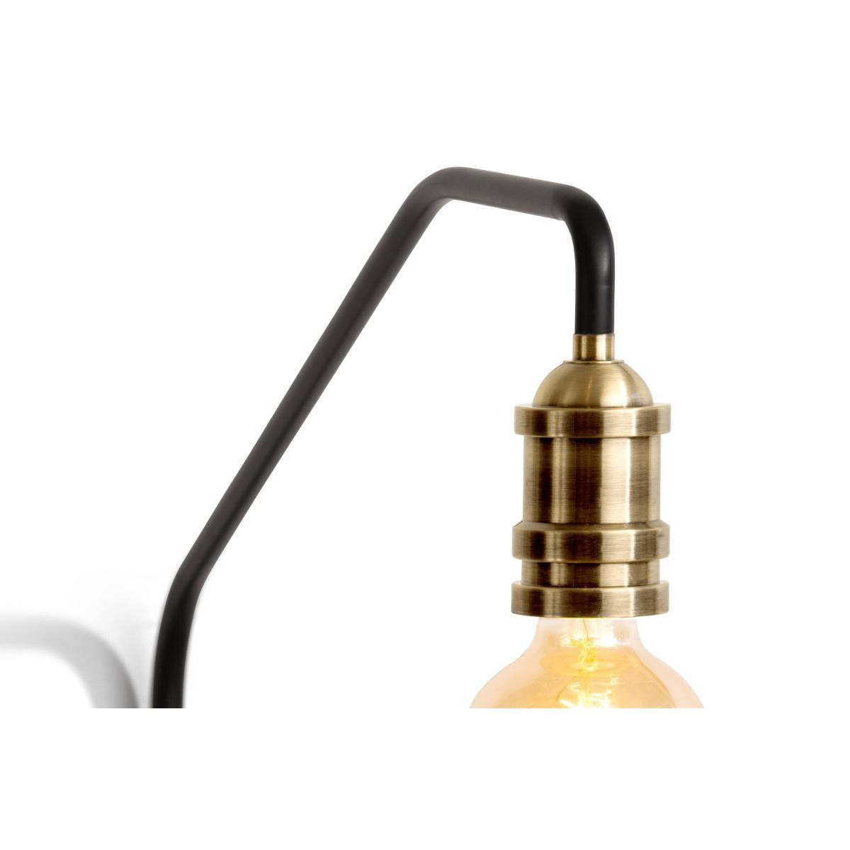Starkey Table Lamp, Black and Brass – image 7