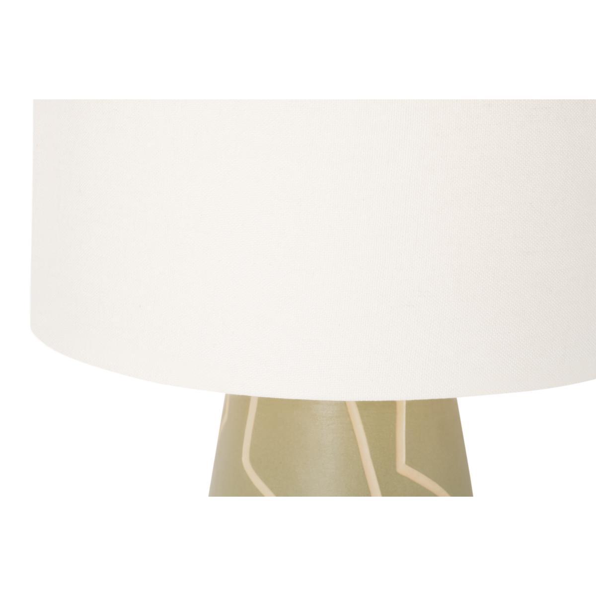 Nuwan Abstract Pattern Table Light, Green – image 5