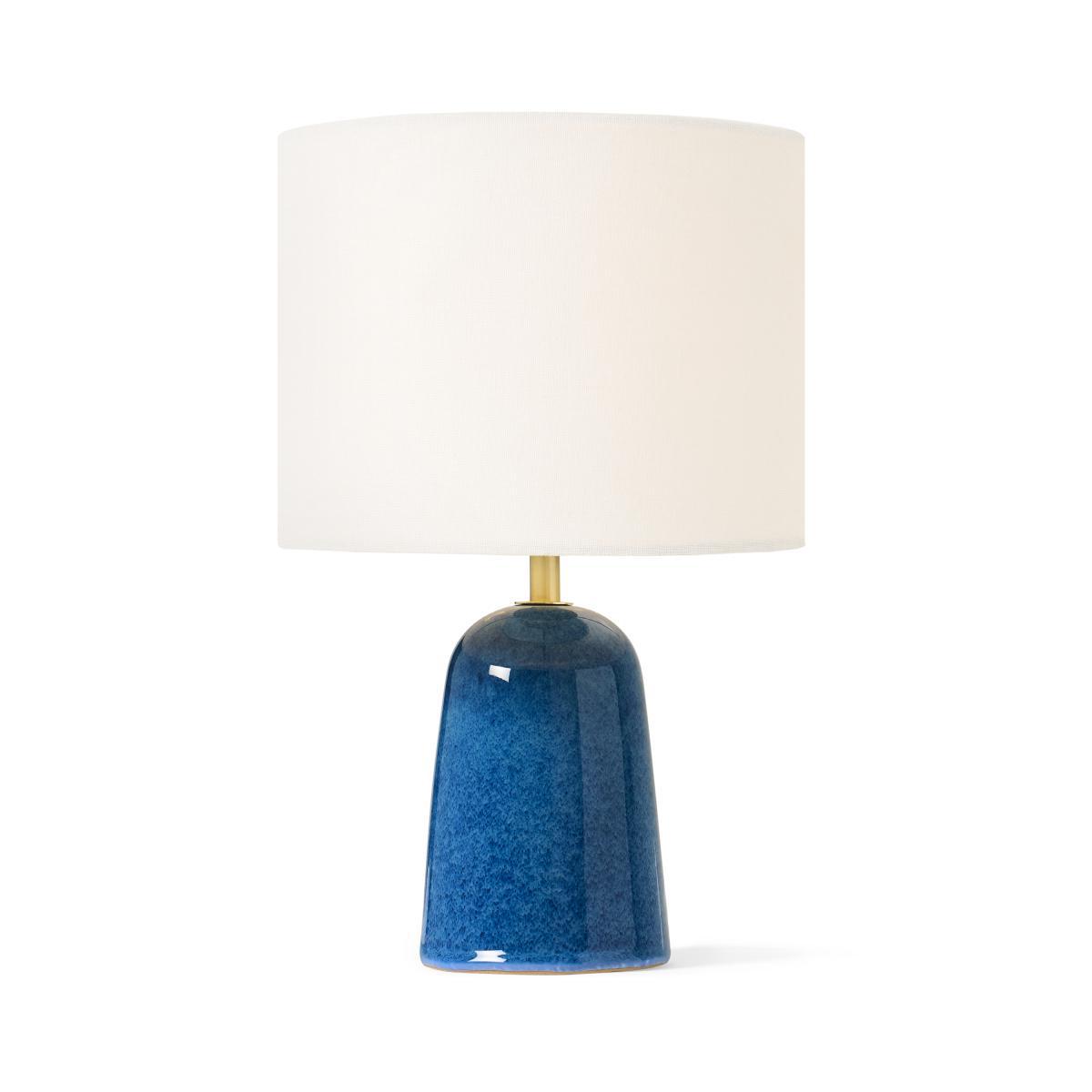 Nooby Table Lamp, Blue Reactive Glaze Ceramic – image 2