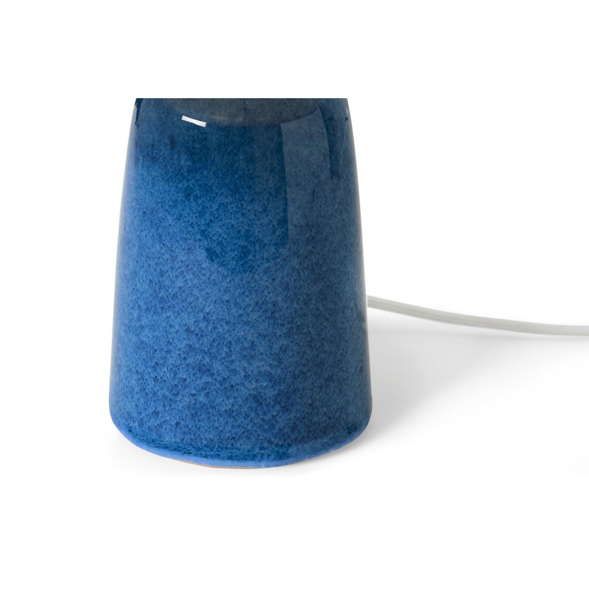 Nooby Table Lamp, Blue Reactive Glaze Ceramic – image 7