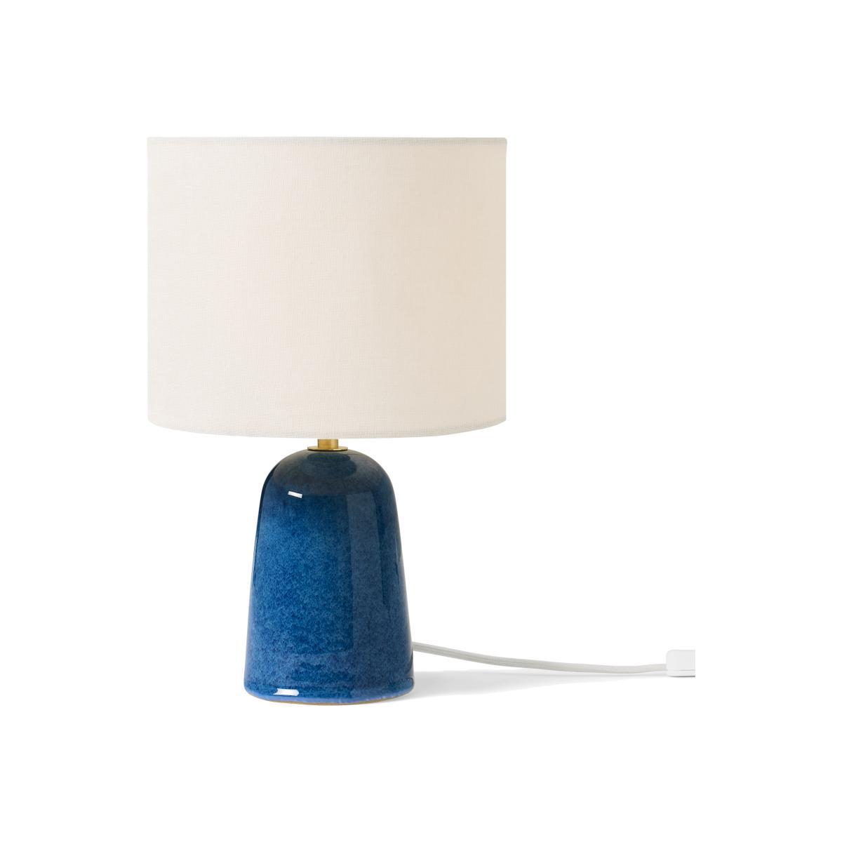 Nooby Table Lamp, Blue Reactive Glaze Ceramic – image 1