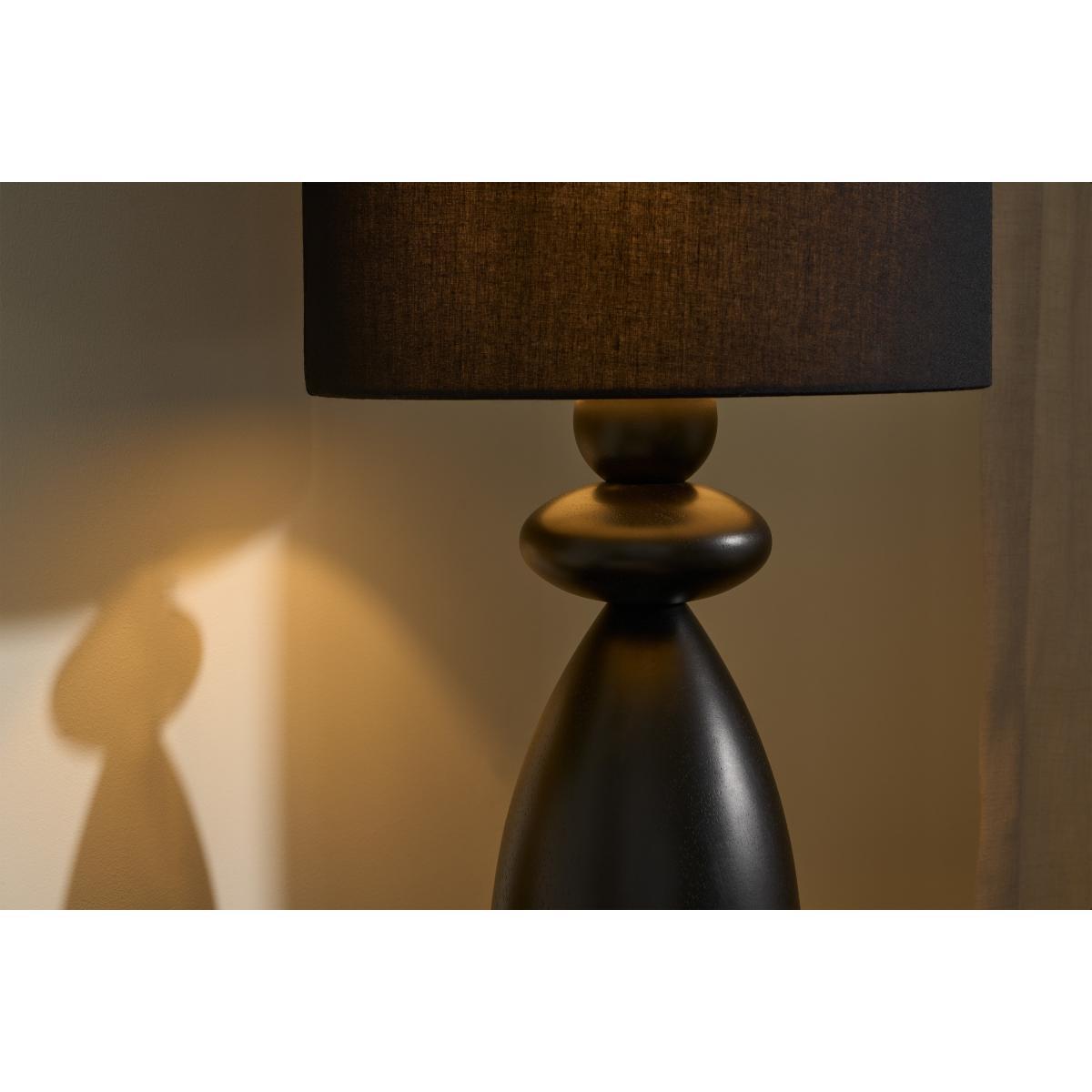 Leiba Table Lamp, Black Wood – image 5