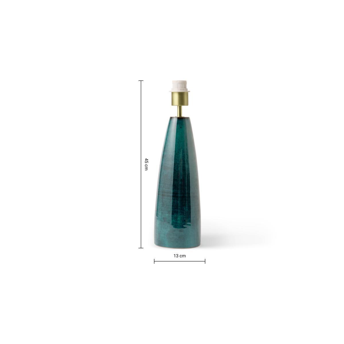 Vince Table Lamp Base, Blue – image 9