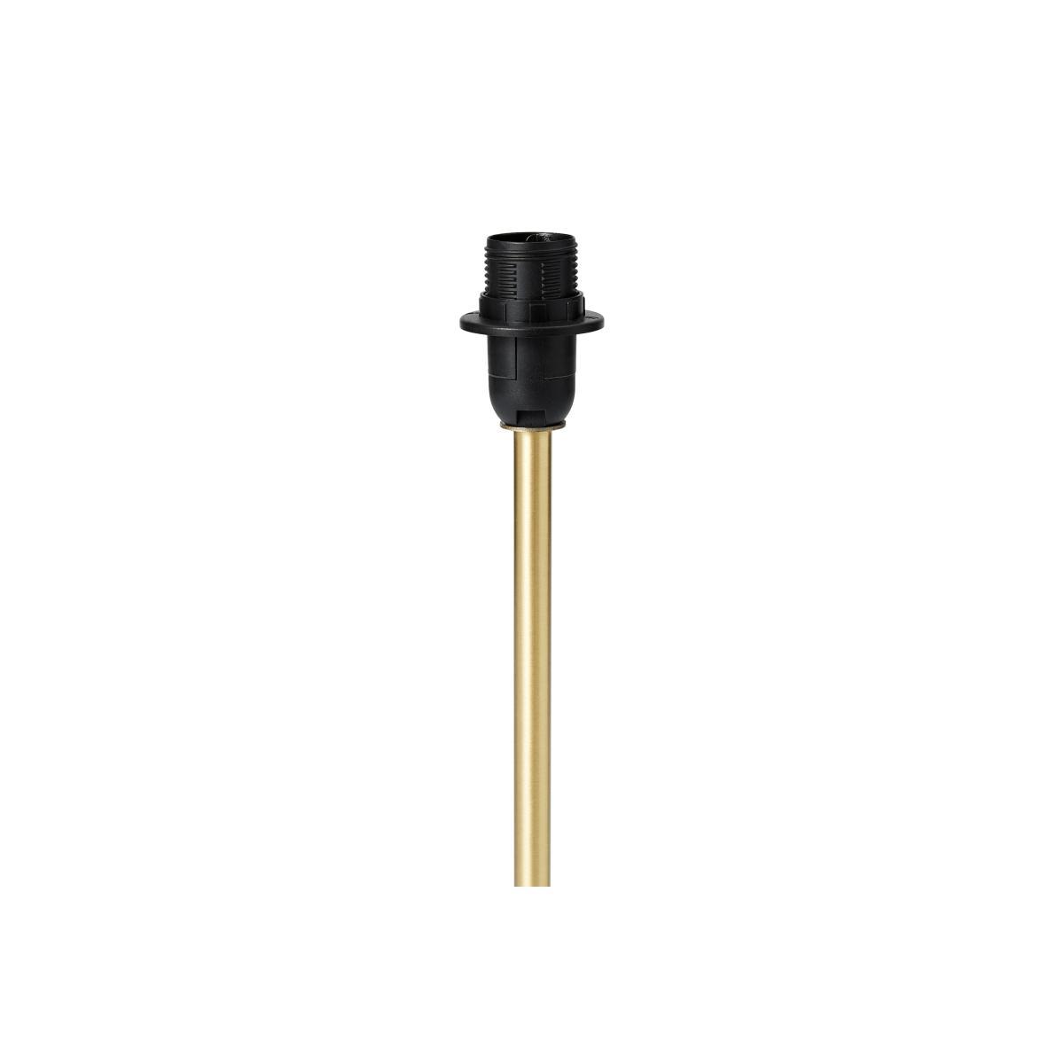 Qasim Table Lamp Base, Brushed Brass & Black Marble – image 5