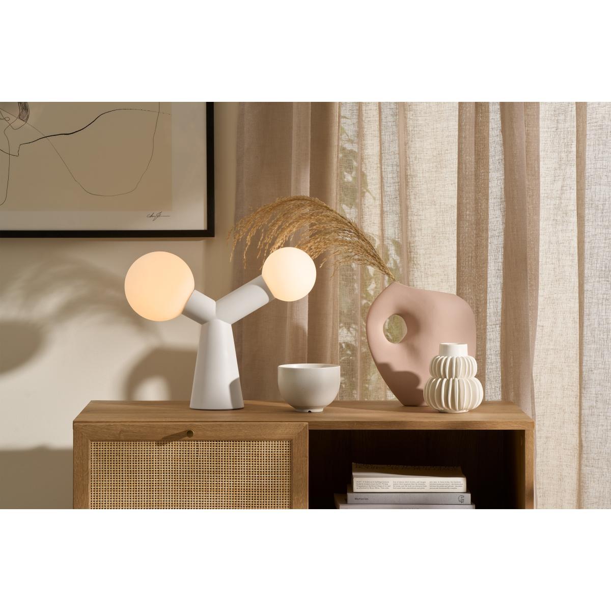 Yao Table Lamp, Grey – image 4