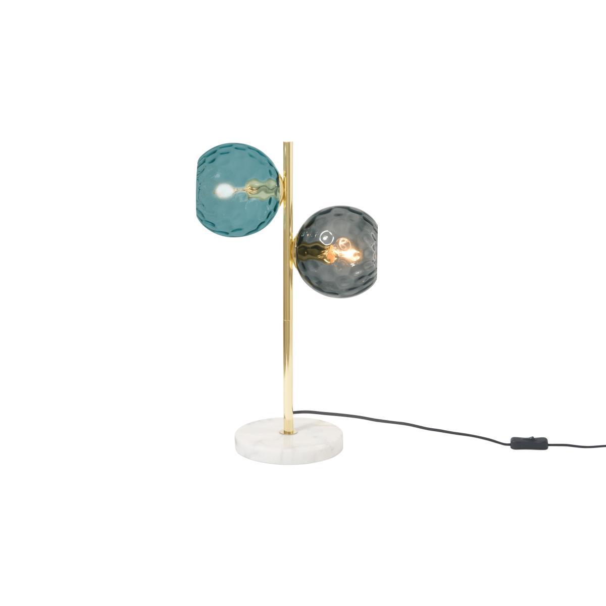 Ilaria Table Light, Glass & Brass – image 3