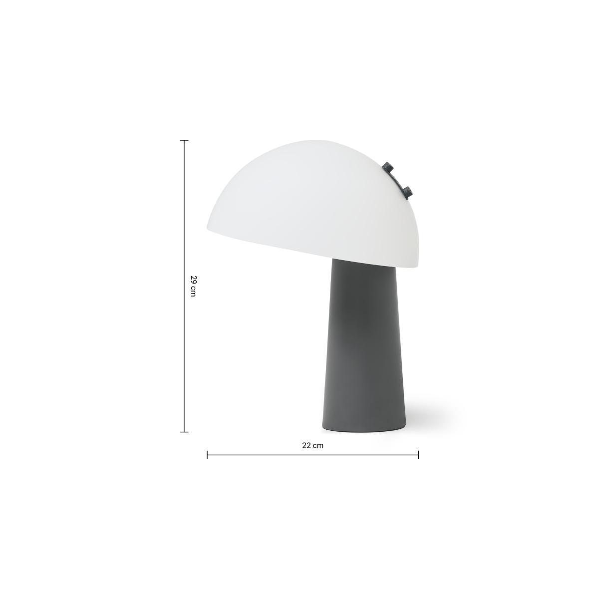 Maud Table Lamp, Grey – image 10