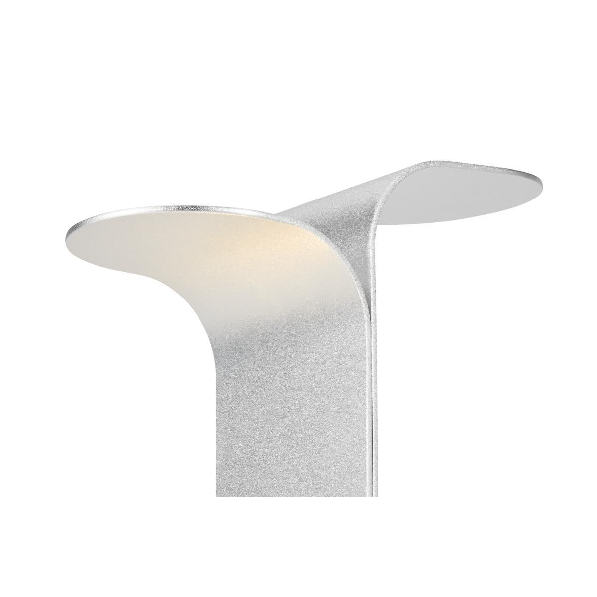 Flora Table Lamp, Anodized Silver – image 3