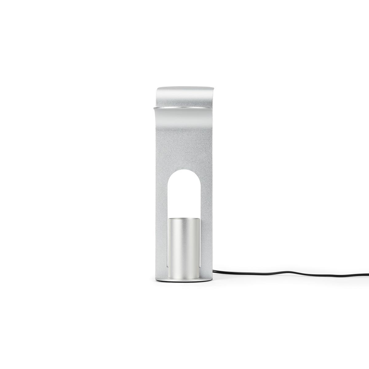 Flora Table Lamp, Anodized Silver – image 5