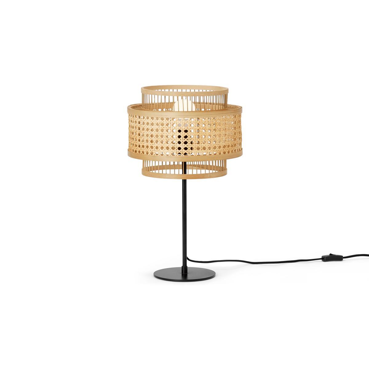 Yen Table Lamp, Natural Cane – image 3
