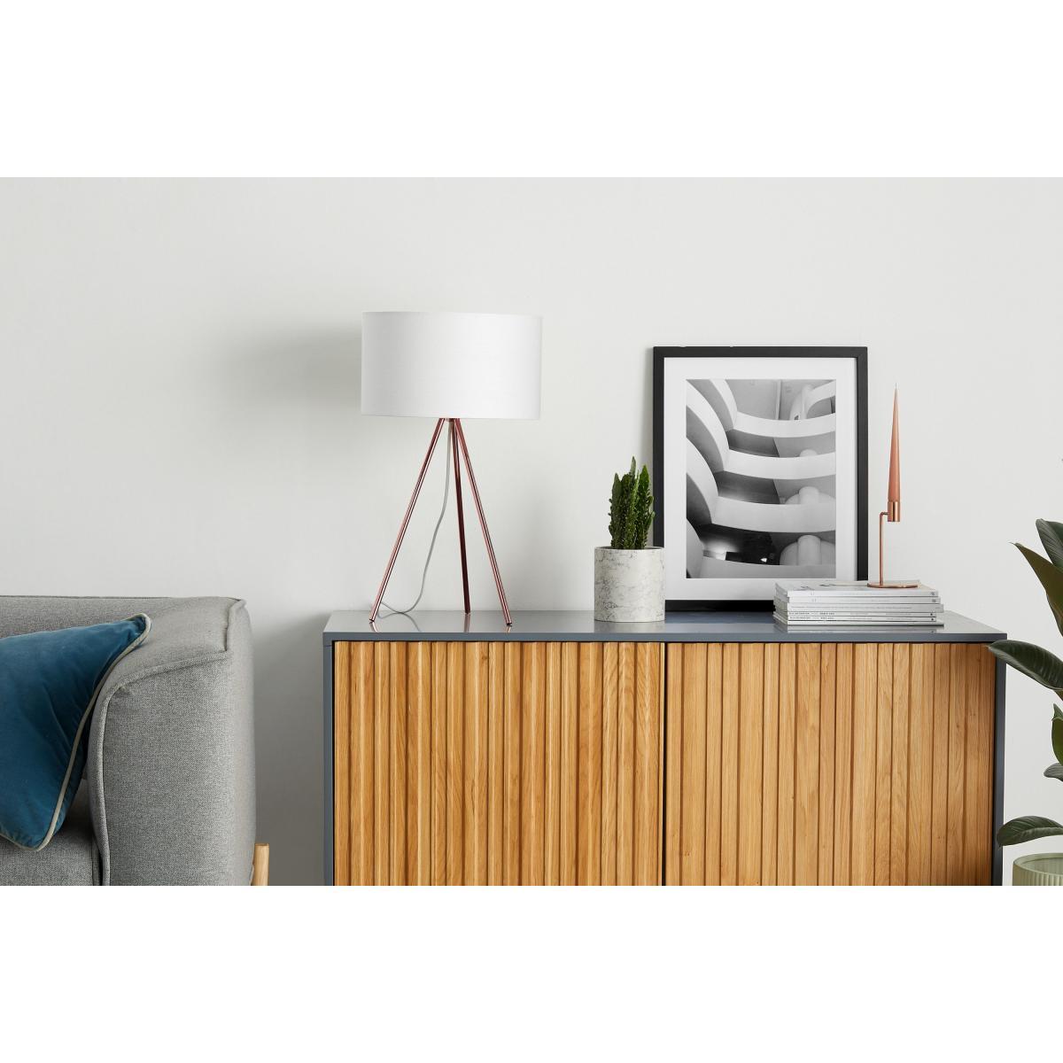 Frances Tripod Table Lamp, Copper – image 4